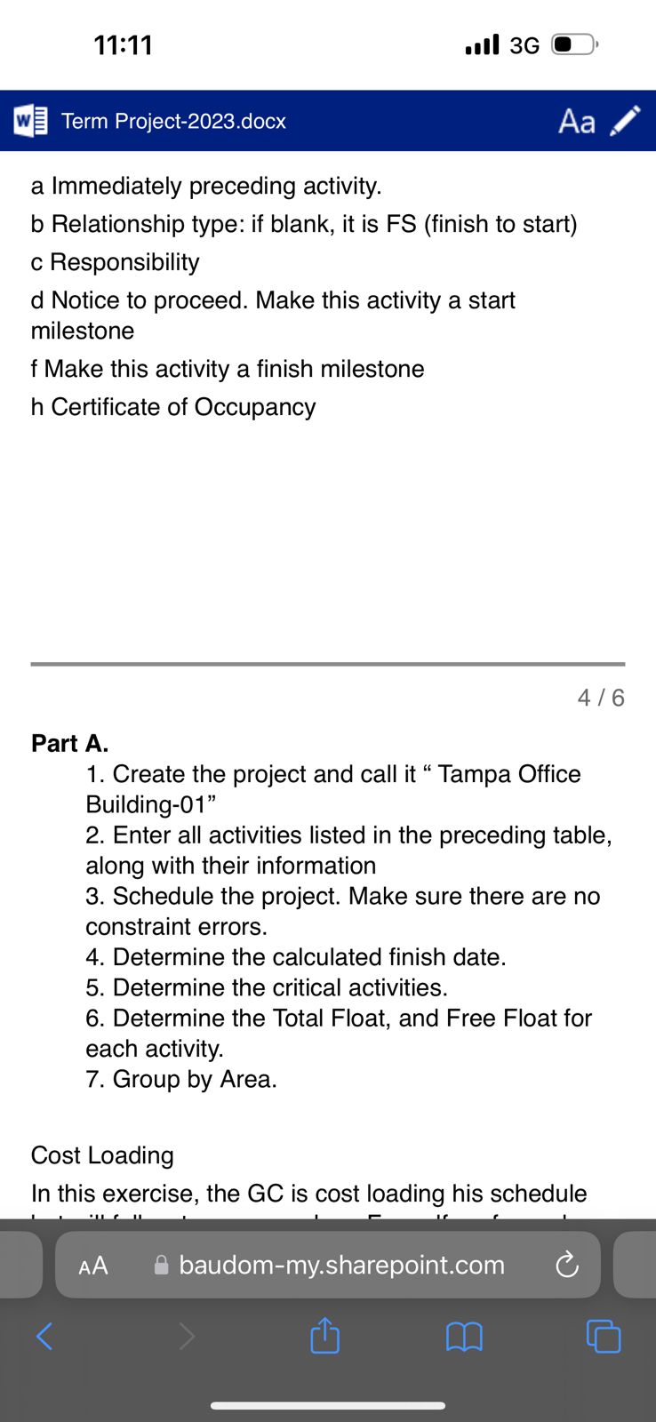 cost reflects the GC's materials cost only (total cost excluding labor and
