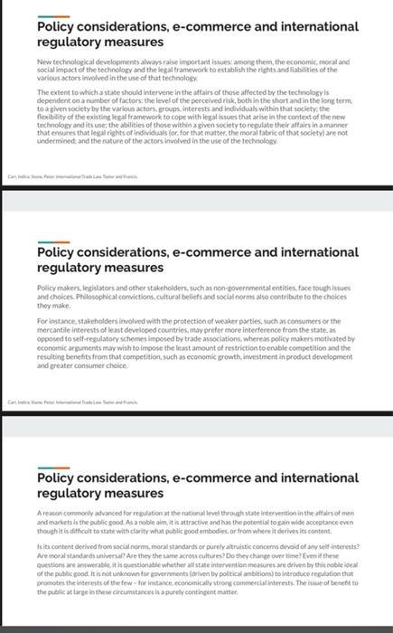 eCommerce changed the way global trade takes place ? Part II -