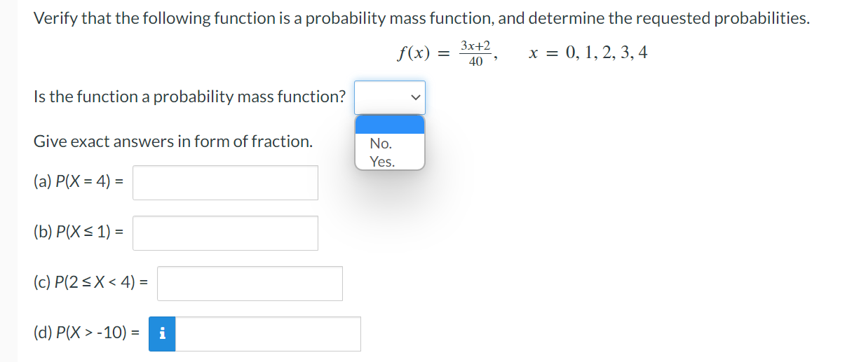d, e, f}, and each outcome is equally likely. A random variable