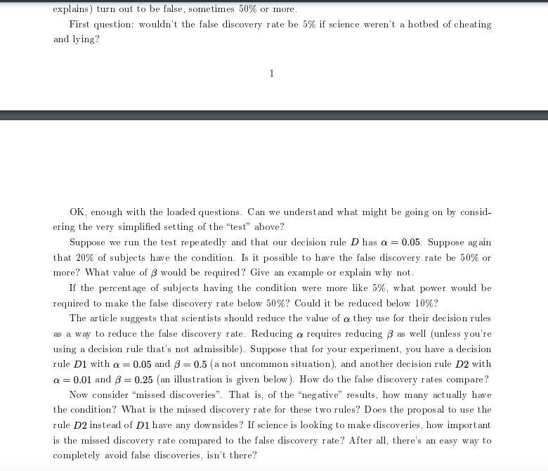 L'subjects'1 for some condition. The condition could be a medical one. or