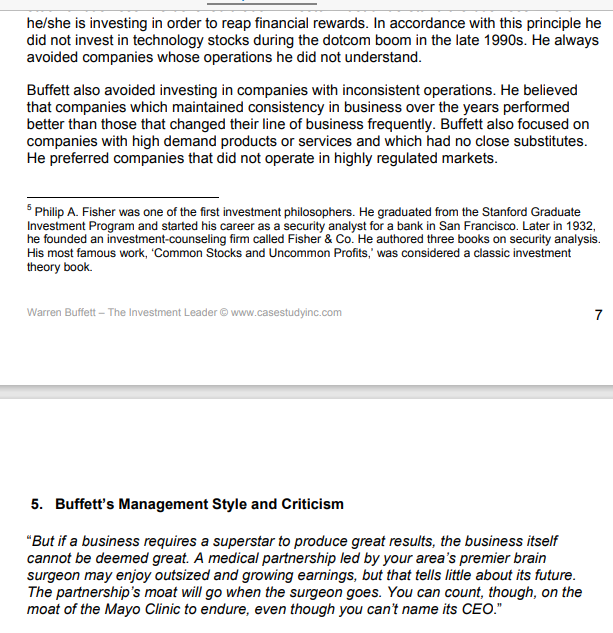 days. How did these skills contribute to his success in his later