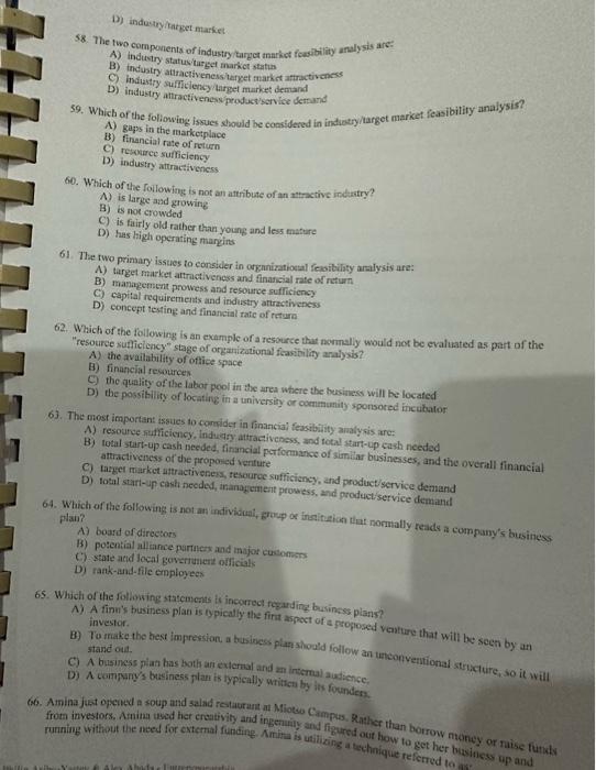 consumers will get excited about? Does it take advantage of an environmental