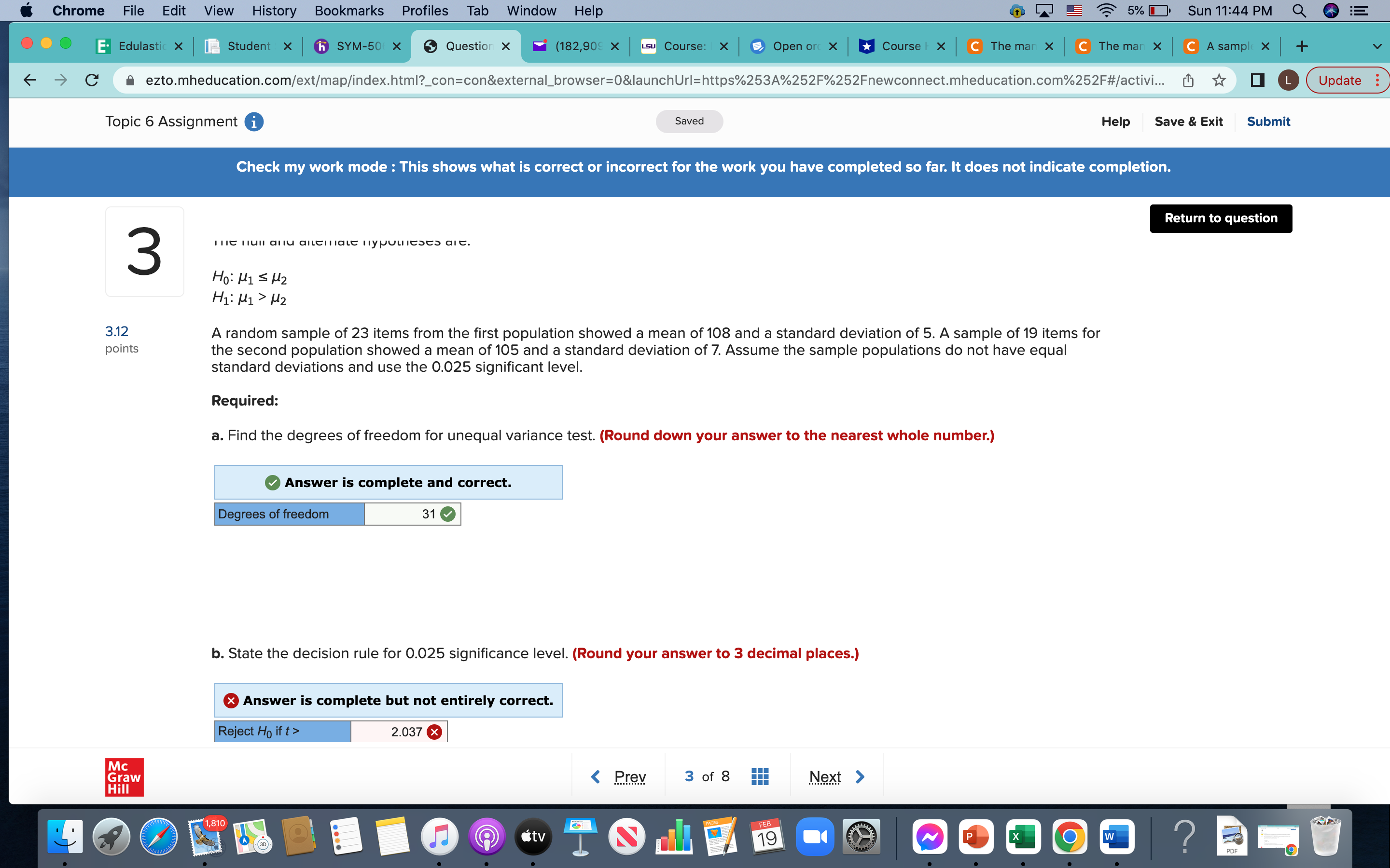  Chrome File Edit View History Bookmarks Profiles Tab Window Help ONE