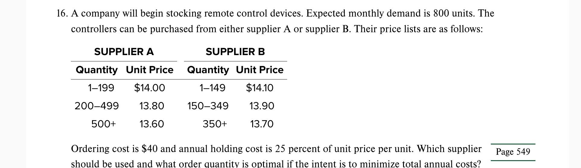 Please show all work, formulas, etc. so that I can learn how