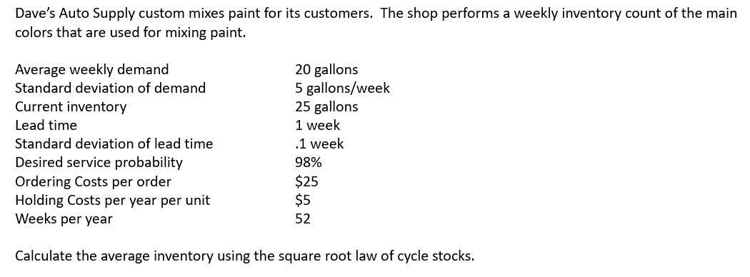 PLEASE SHOW FORMULAS AND WORK THE QUESTION OUT! Explain where you got