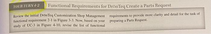  2. Drone Customization Shop Management 2.1 The system will send a