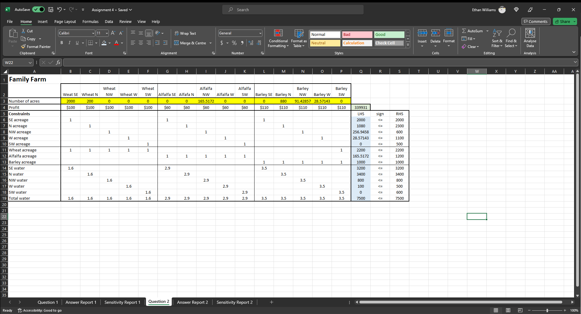 2023-07-30 2:09:40 PM Refer back to the model you created for Q2