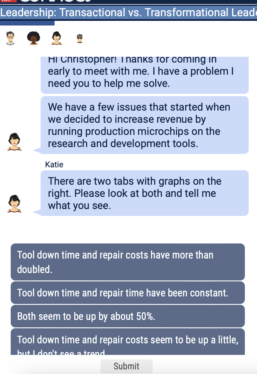-o- Repair Costs Leadership: Transactional vs. Transformational Lead 8 HI Lnrstopner! I