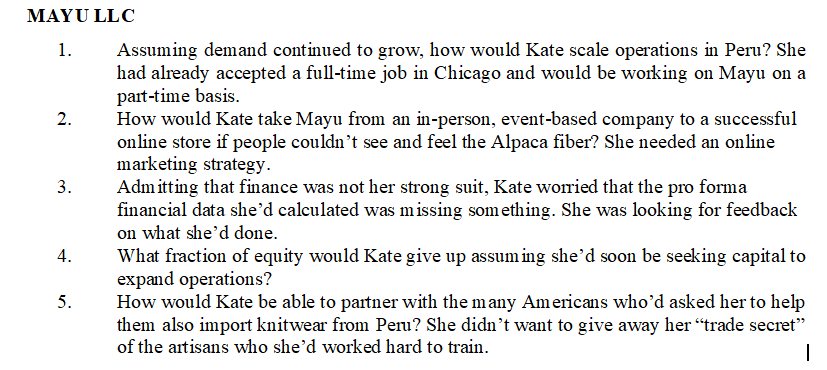 Answer to the all questions please 1. Assuming demand continued to grow,