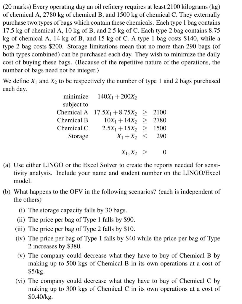  PLEASE SOLVE USING LINGO AND DO NOT COPY PREVIOUS ANSWERS. DO