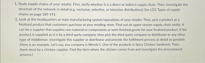 Use Macy's for both parts please. Be sure to include if it