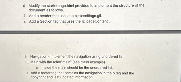 for the page without any CSS. 2. Define the title tag for