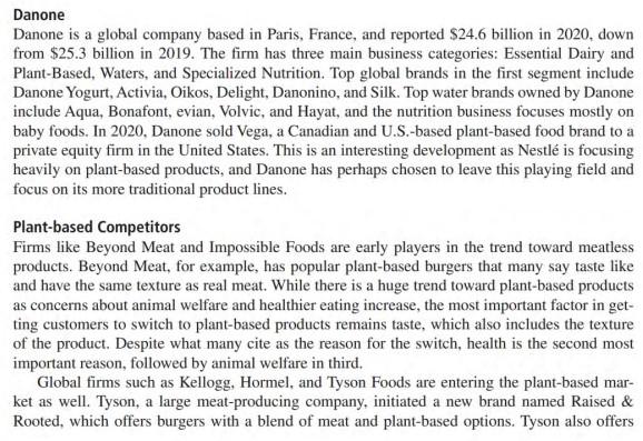 Mills are also in the pet food business. Frozen-Food Industry The global