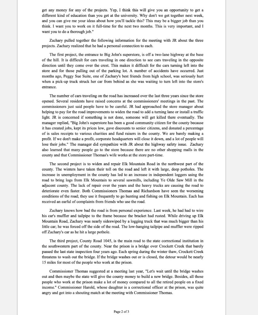 being considered against a number of concerns and trade-offs, including resource limitations,