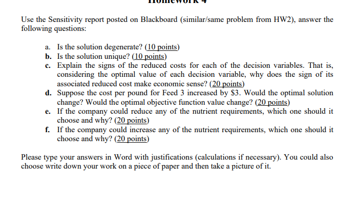 I am having trouble working out the information below. I am currently