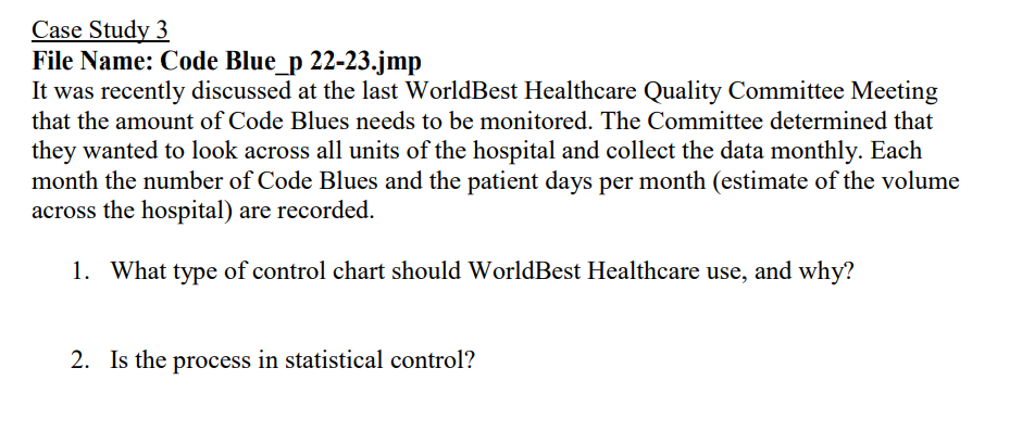 I need help with this Lean Six Sigma question: Below is the