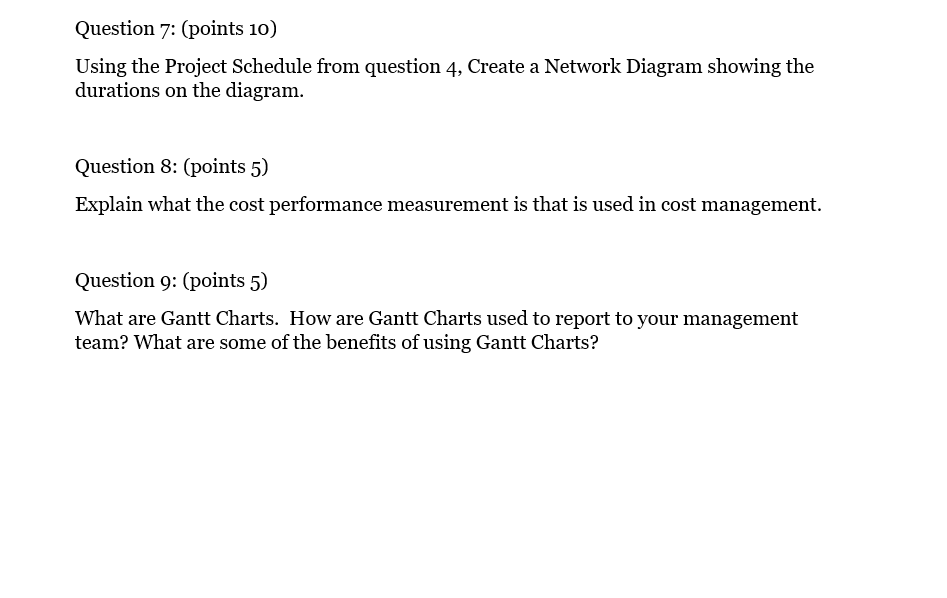 your Payroll Project from Module 2. Question 2: (points 5) Create a