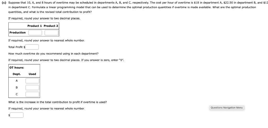 of the Hartman Company problem. Solve the model to determine the optimal