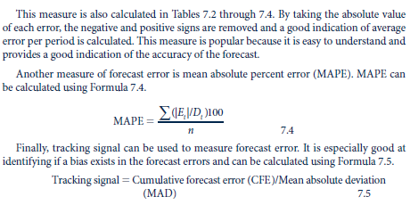 7.7 Column 4 in Table 7.2 shows the results of this formula.