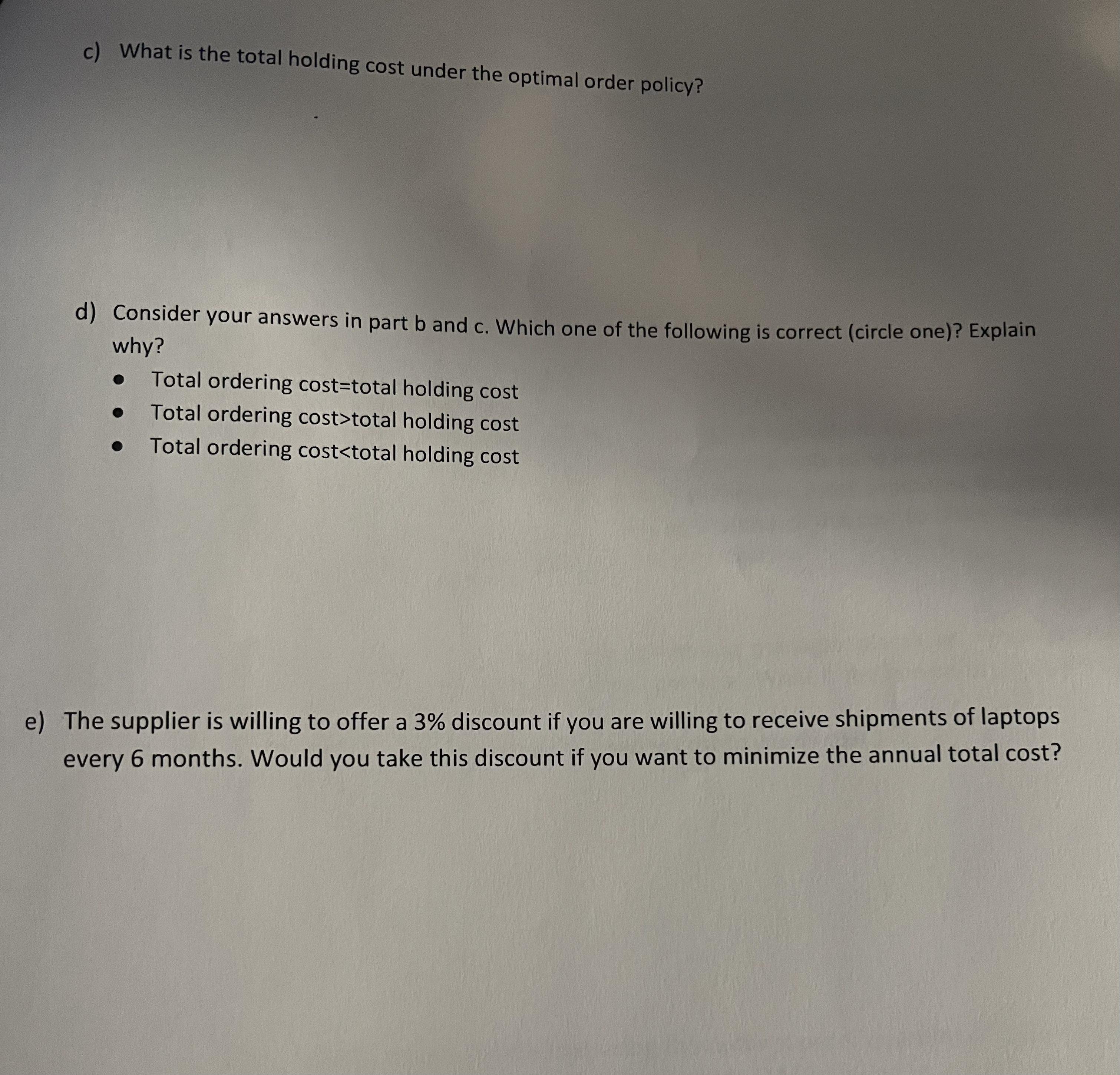 models of refrigerators. One of the critical components used in the production