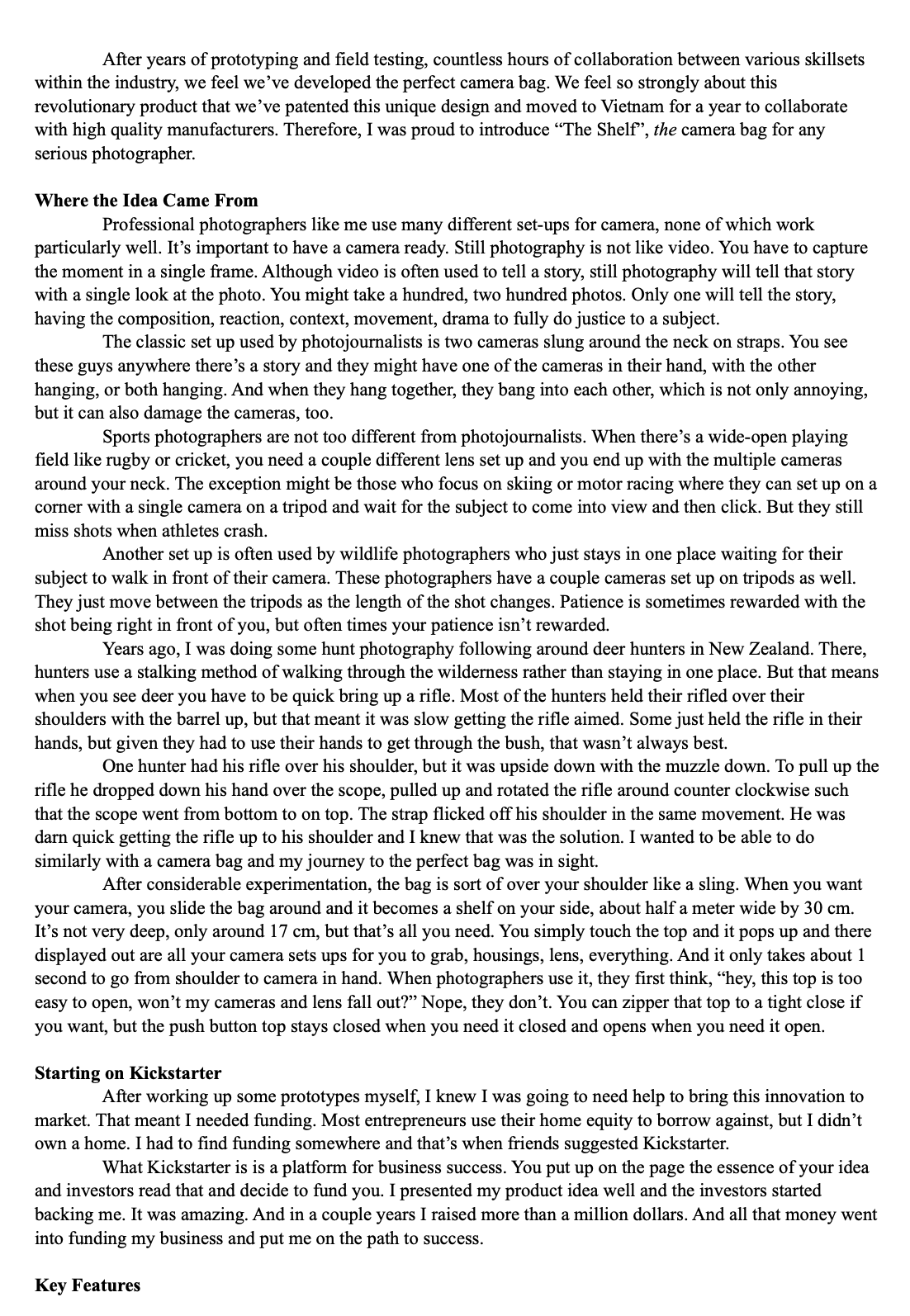 analysis of these key issues. What are some reccomendations to solve these