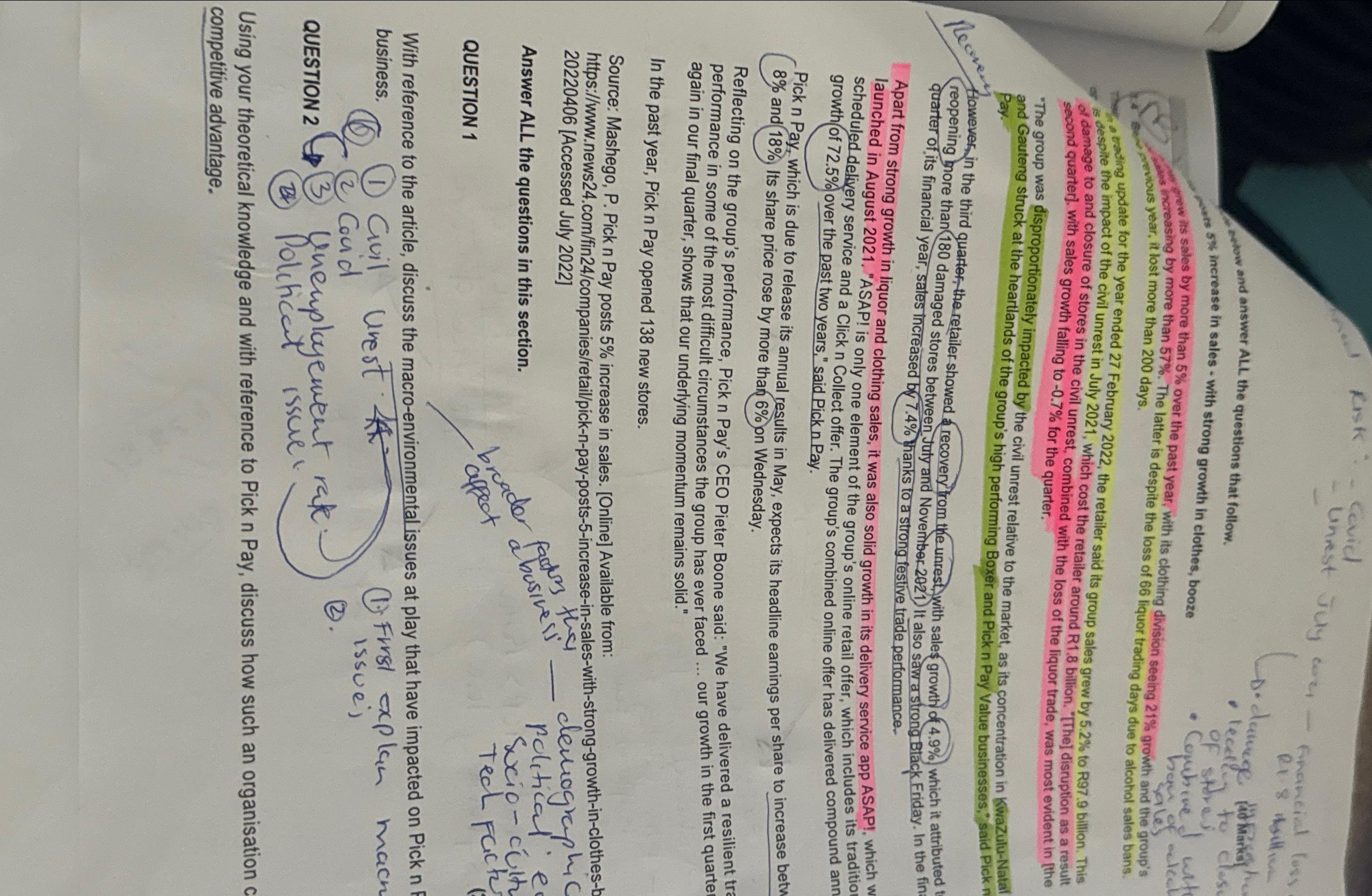  "increasing by more than 57%. The latter is despite the loss