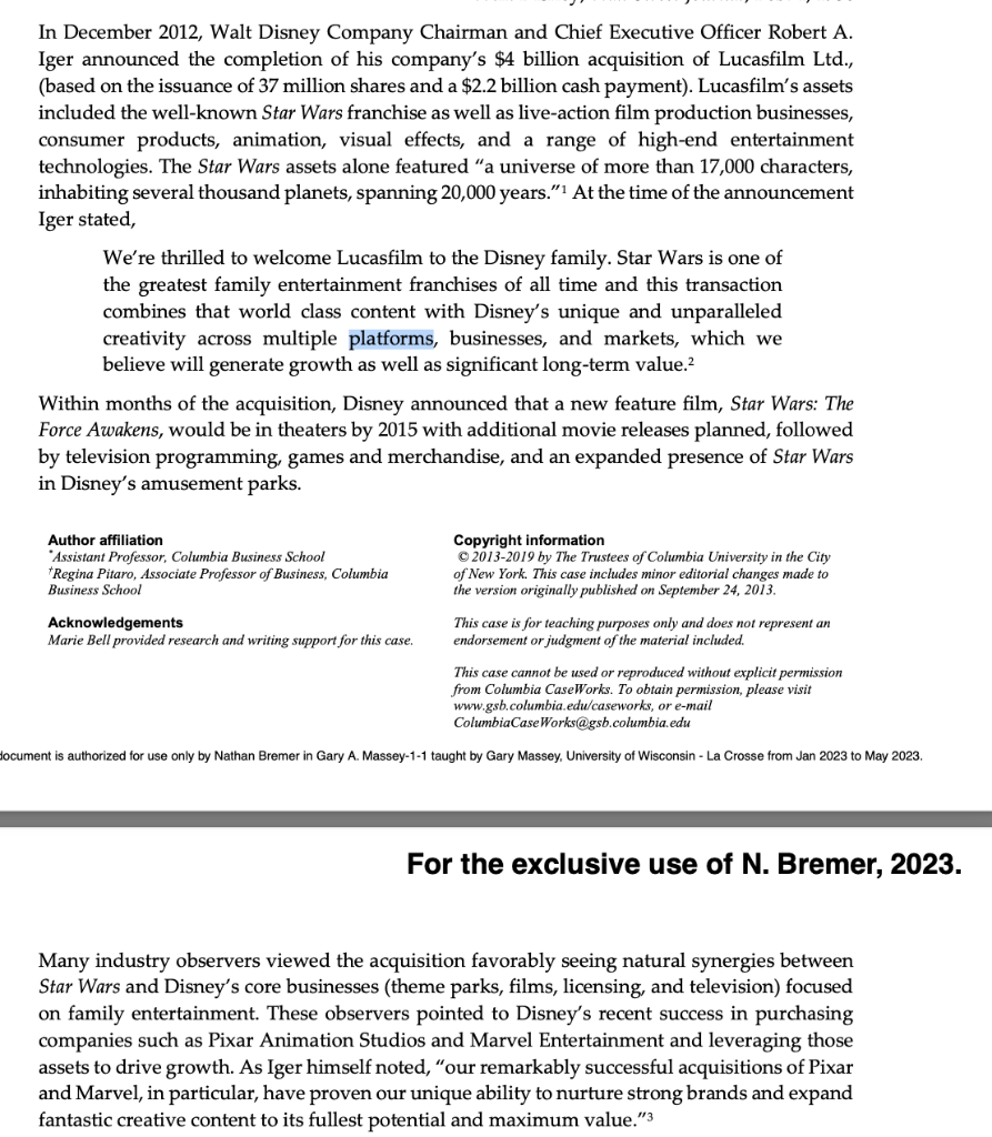  S.W.O.T. Analysis (be thorough and explain WHY you listed something as