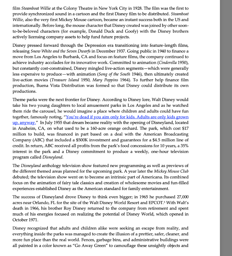 Chairman and Chief Executive Officer Robert A. Iger announced the completion of