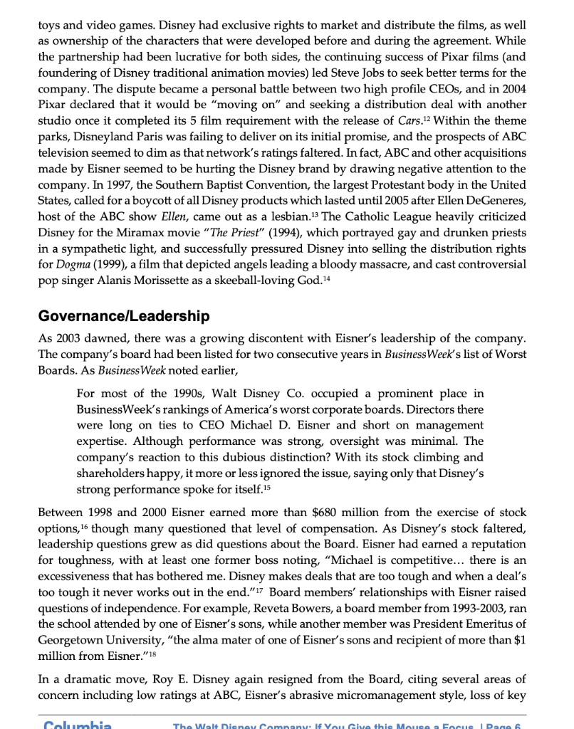 included the well-known Star Wars franchise as well as live-action film production