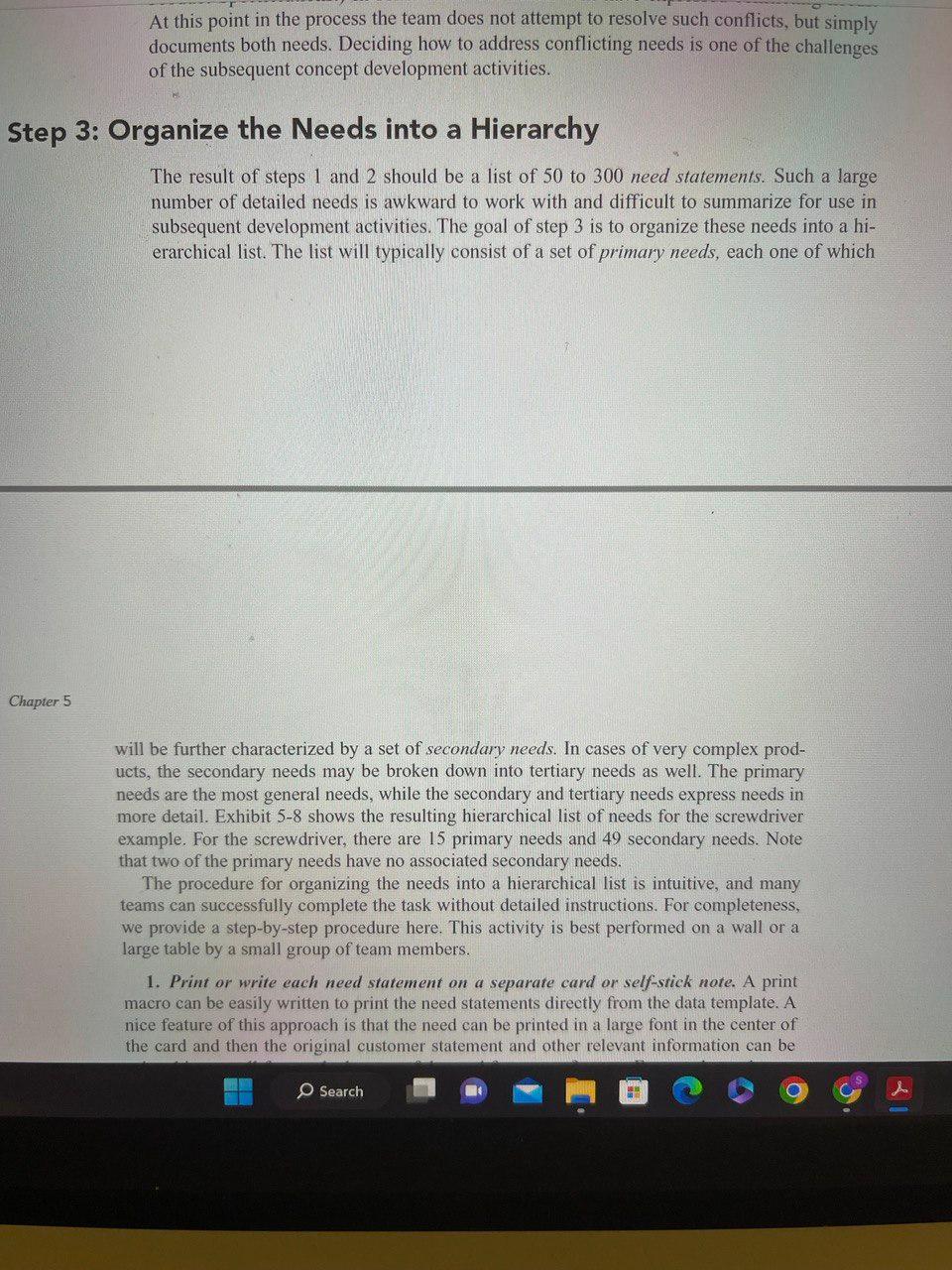  For Step 3 only, describe how your team will perform this