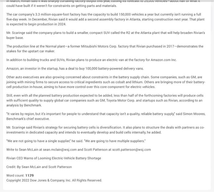 key points of the article? What are the most impressive or important