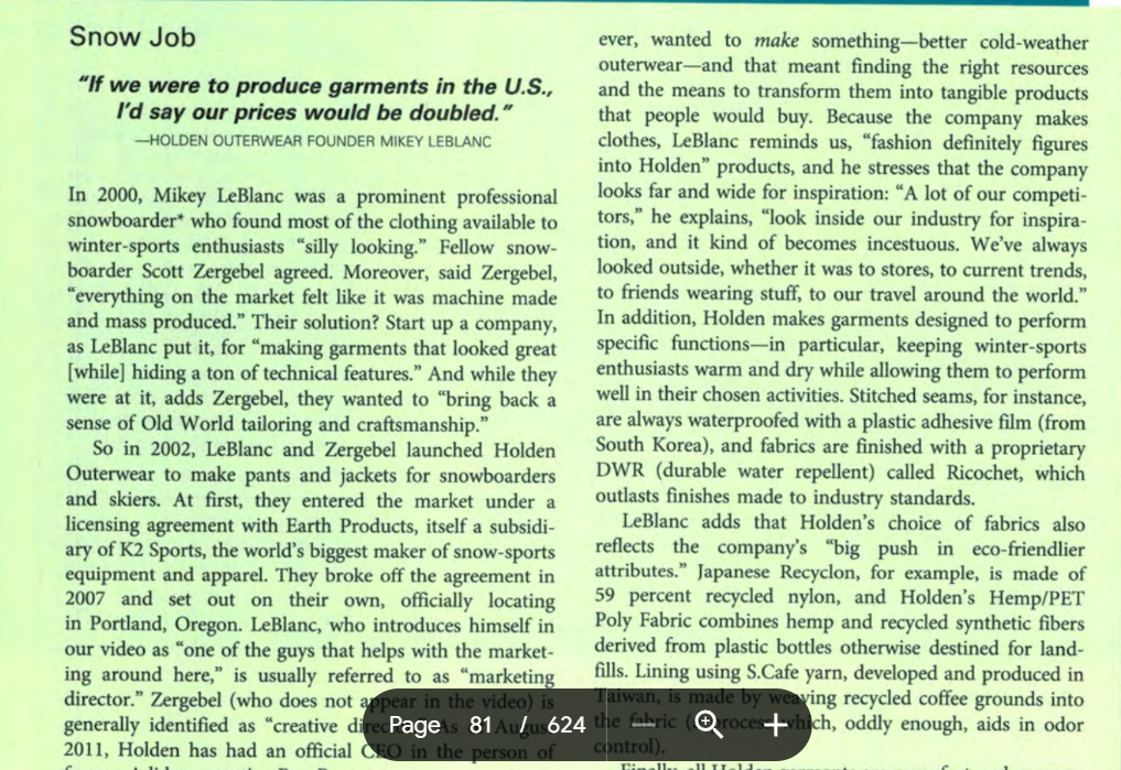  Please answer this 5 question from the case Snow Job ever,