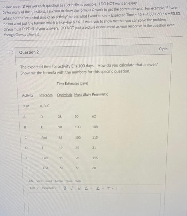 Introduction to Operations and Supply Chain Management. BA360 Please note; 1) Answer