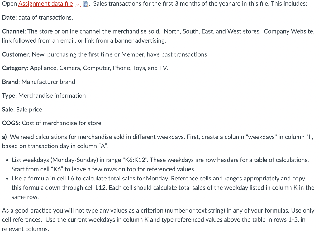 3 months of the year are in this file. This includes: Date: