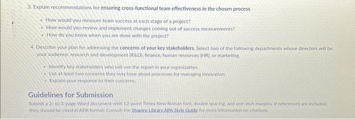 an innovation option fincremental or discontinuous) to the organtration from the course