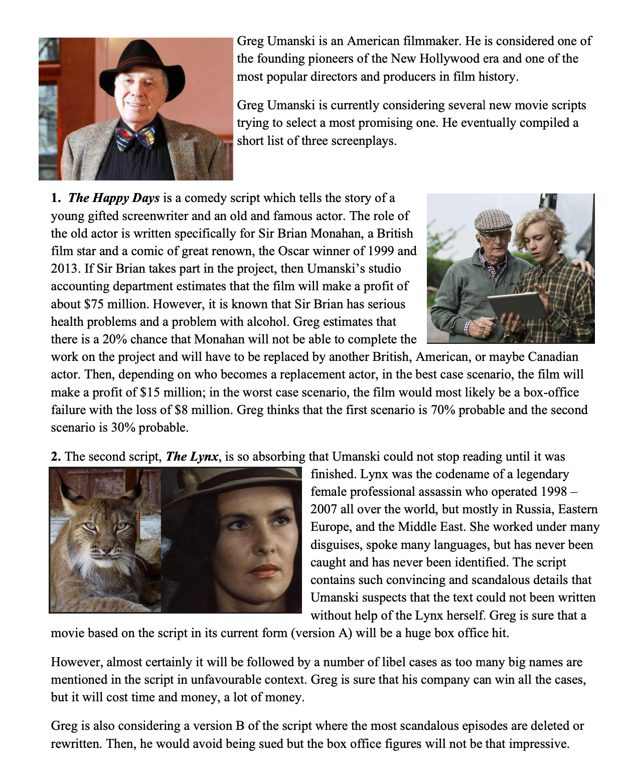 believed by many to be a Russian or half-Russian). Antonova is always