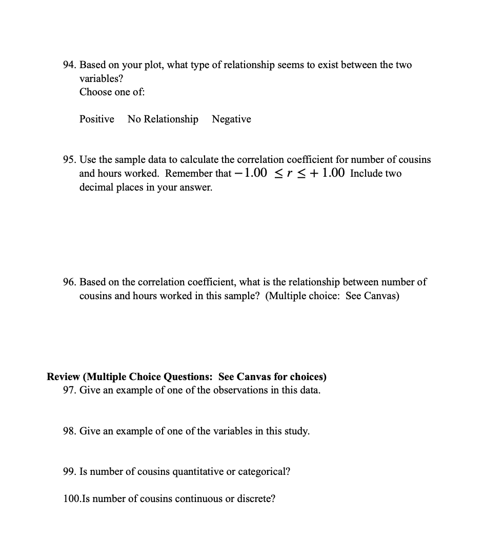 answers. Filling in this table is optional. It is only provided for