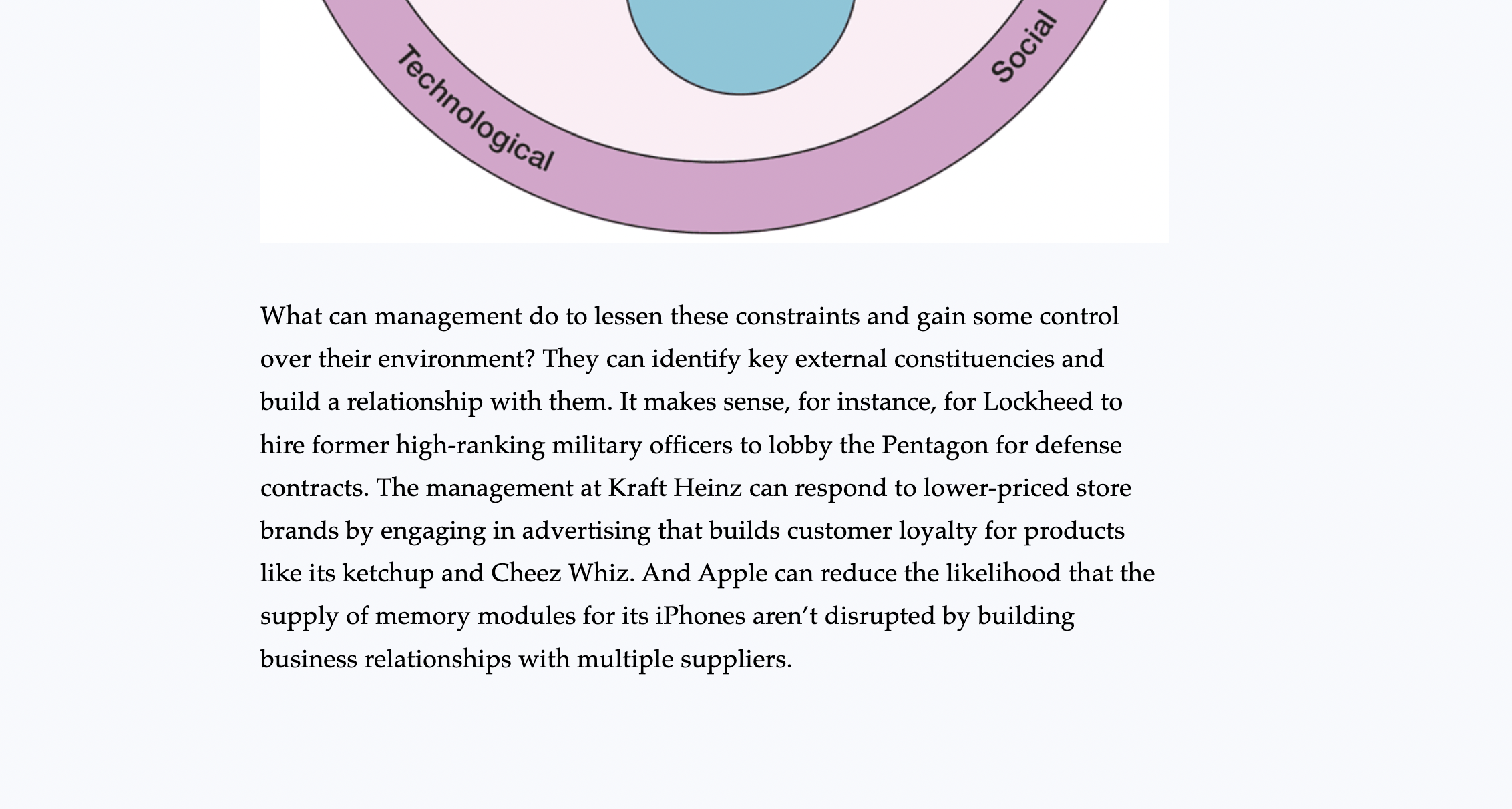 for its Zippo lighters, faces a relatively stable environment, with few competitors