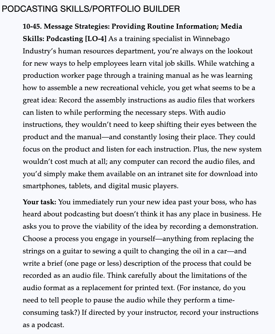 Write your assignment - use this instructions template to help you