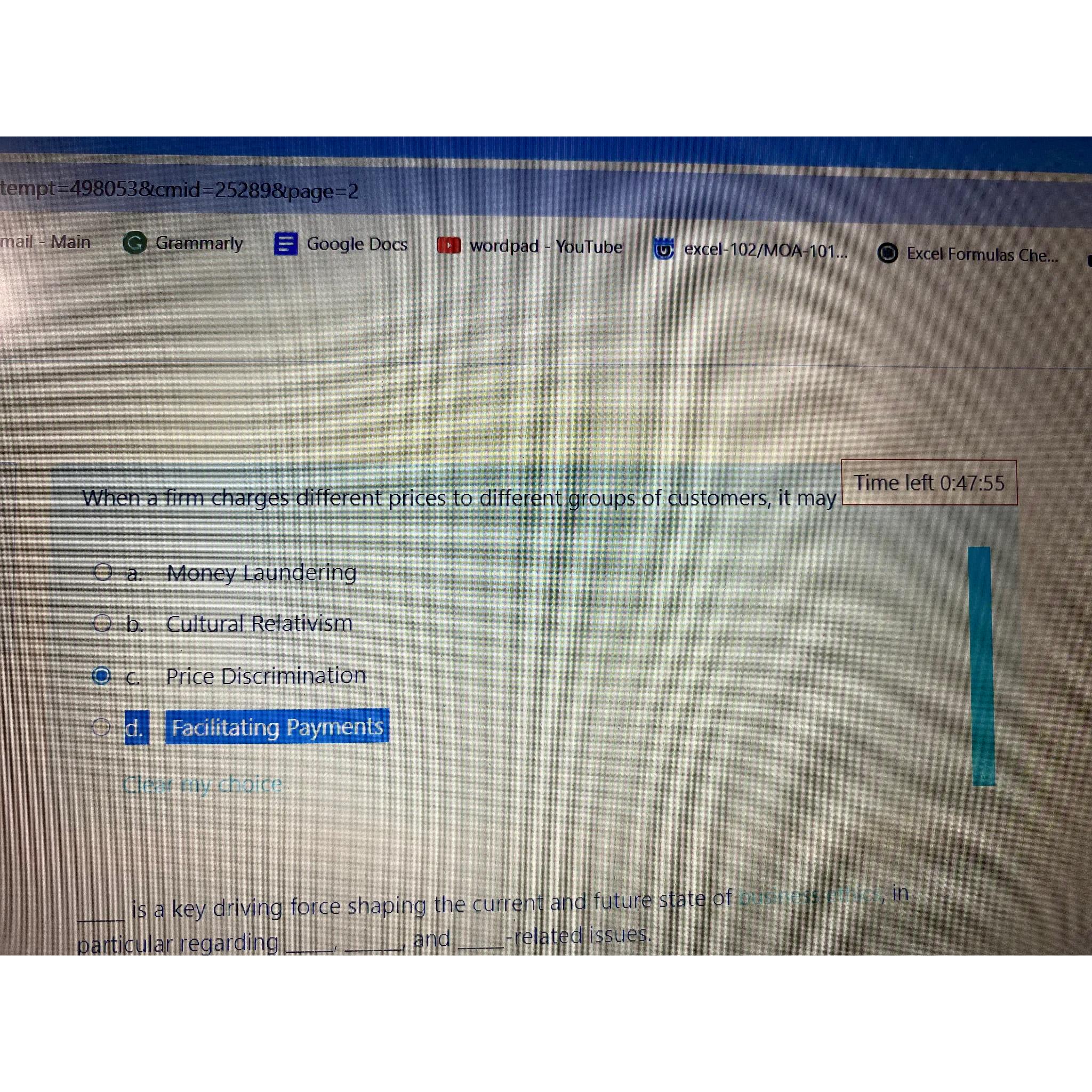  tempt =4980538cmid=252898 page =2 mail - Main Grammarly Google Docs wordpad