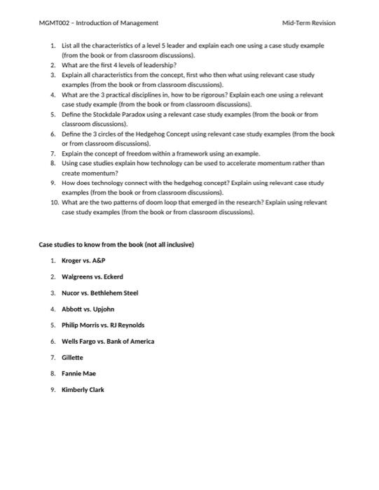 Please help me answer these 10-15 marks essay questions refer to the