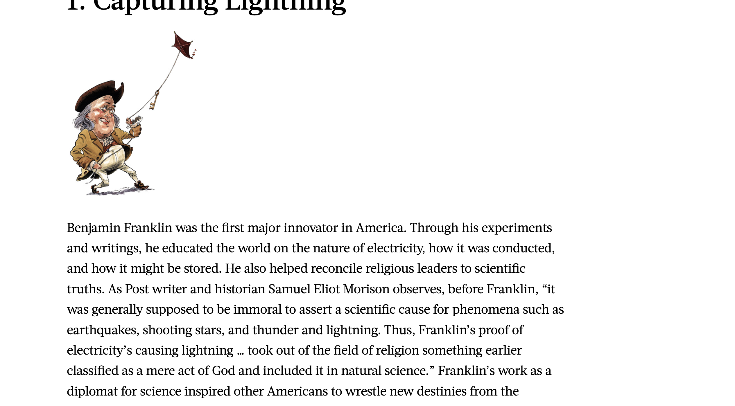  When you have finished reading assignment 1, provide a list (500-750