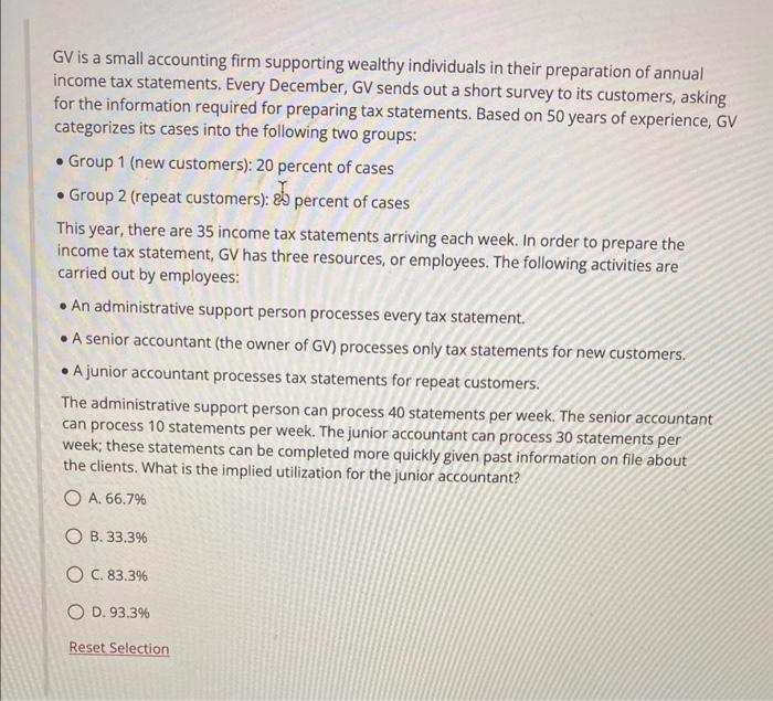 C. Resource X,1.58 D. Resource Y,1.33 Two types of customers are served