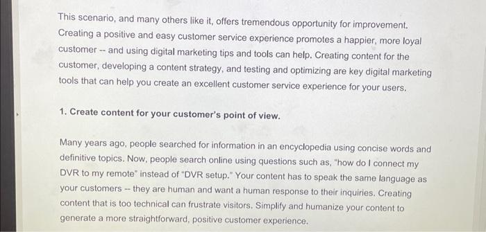DIGITAL MARKETING 3: ASSIGNMENT 1 [100] QUESTION ONE [50] Note this section