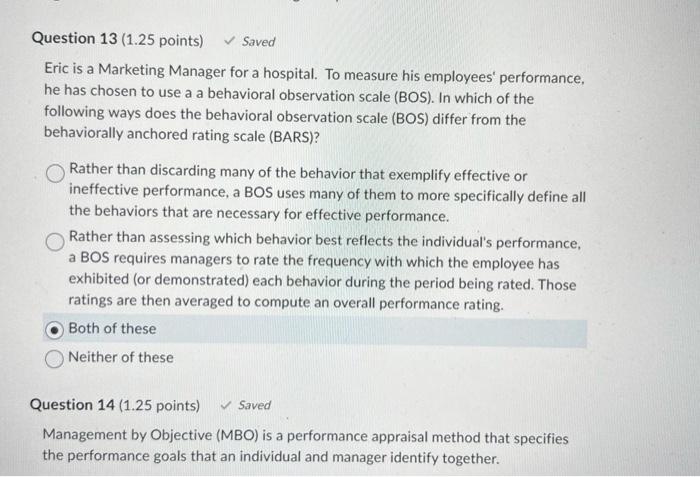 ) Saved Performance reviews & feedback meetings are most effective when only