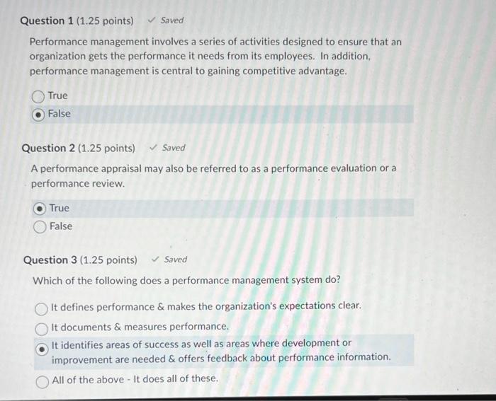 the manager speaks, & the employee is not offered an opportunity to