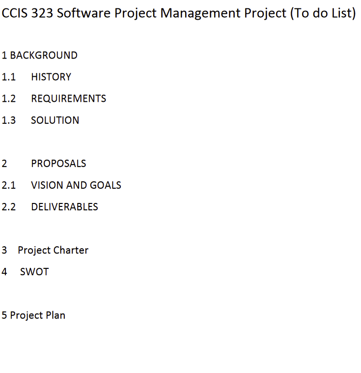 Purchase Order System Project ) Document Control Document Information Document History Document