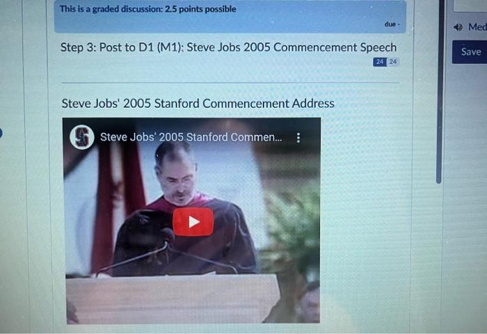  pls help ! This is a graded discussion: 2.5 points possible