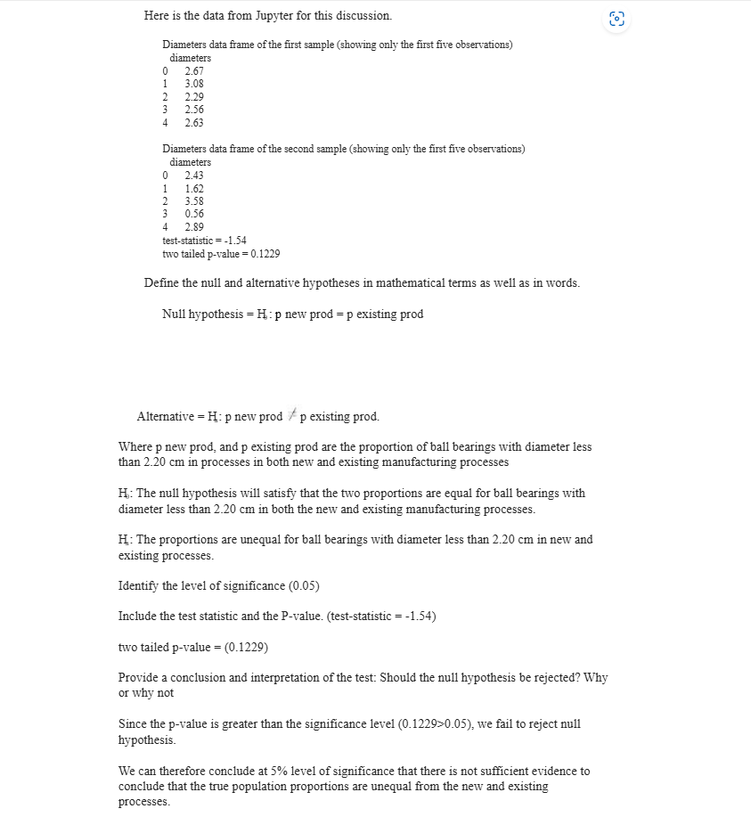 null and alternative hypotheses in mathematical terms as well as in words.