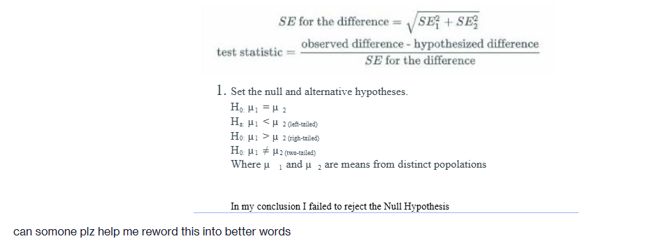 . ldentify the level of significance. . Include the test statistic and